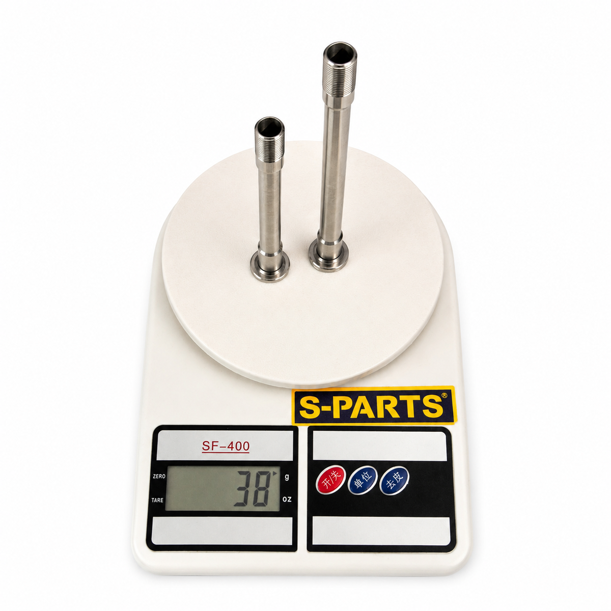 Kit de Eixos Passantes S-PARTS Titanium para Colnago Y1RS & V5RS | Upgrade Ultraleve de 38g / 32g