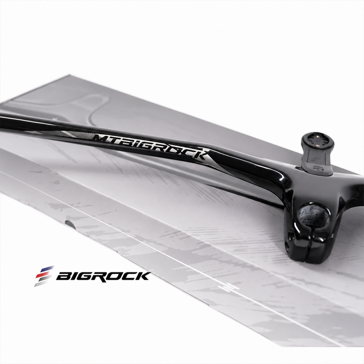 BIGROCK Full Internal Cable Routing Carbon Fiber Integrated MTB Handlebar
