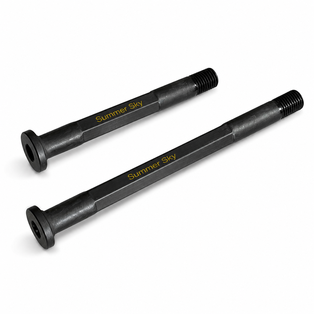 Conjunto de Eixo Passante para Bicicleta de Estrada Ultraleve de Fibra de Carbono Summer Sky 27–32g Race-Grade – Ajuste Personalizado