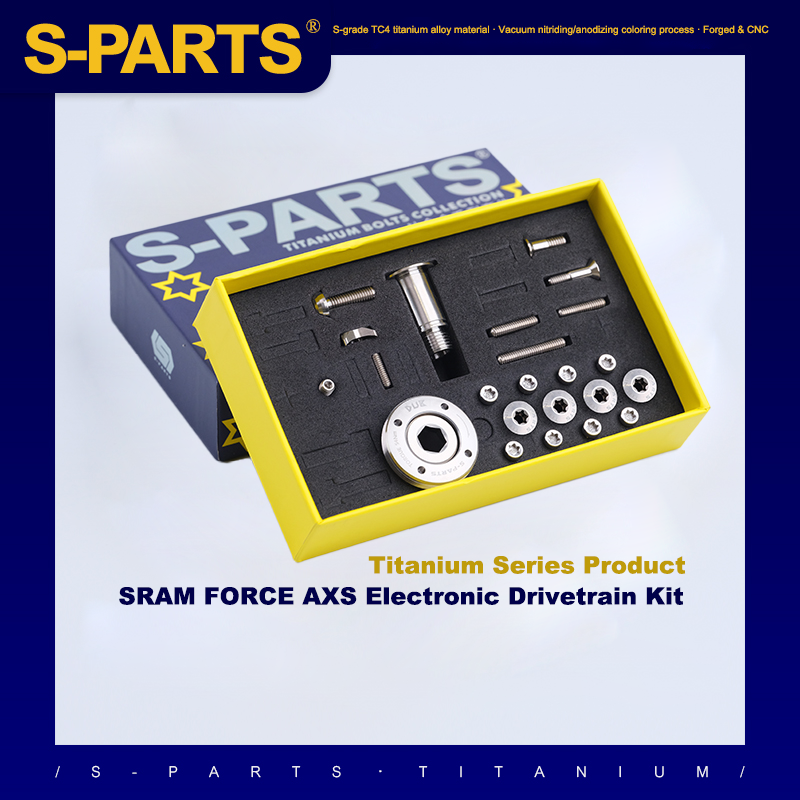 S-PARTS Parafusos de Câmbio em Titânio para SRAM FORCE AXS
