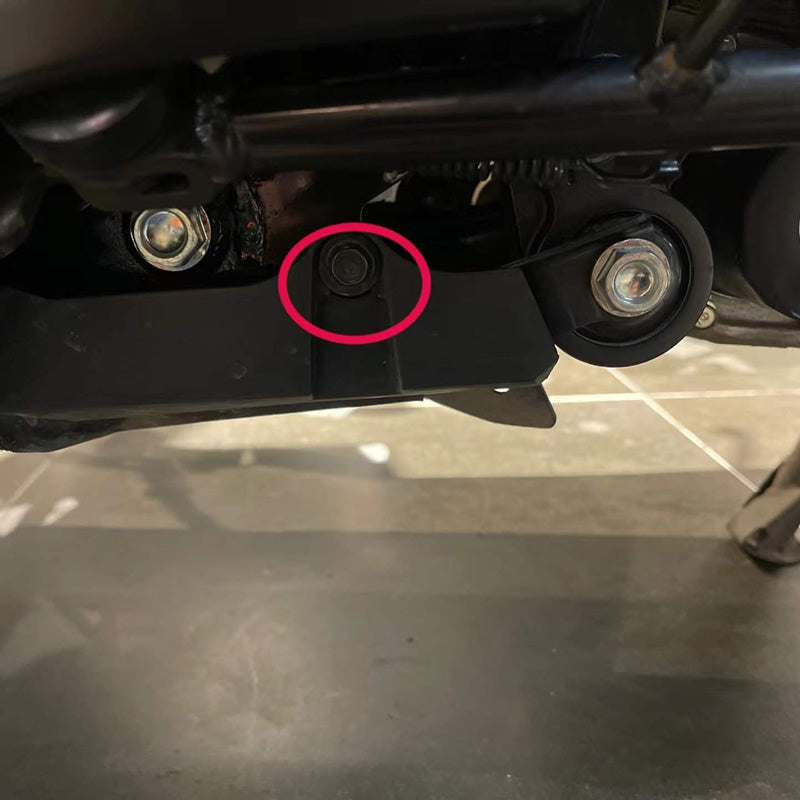 La série A3 en alliage de titane S-PARTS convient à la moto Fosha 350 pour une transformation complète du véhicule, vis pour modification complète du véhicule