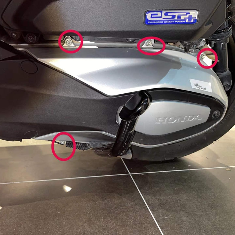 La série A3 en alliage de titane S-PARTS convient à la moto Fosha 350 pour une transformation complète du véhicule, vis pour modification complète du véhicule