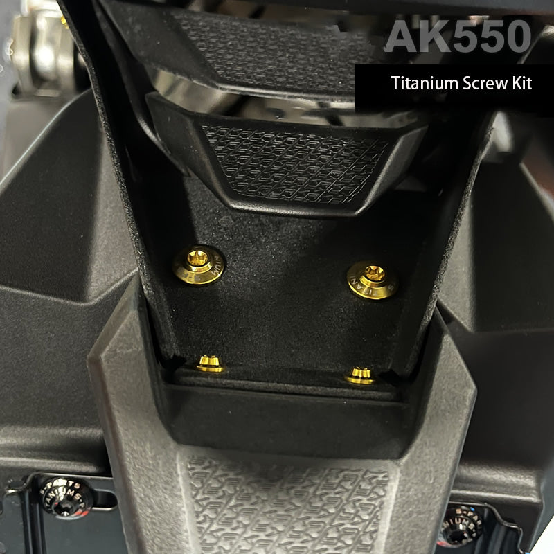 Le viti in lega di titanio S-parts sono adatte per le viti dell'intero veicolo di rimontaggio della motocicletta Gwangyang AK550