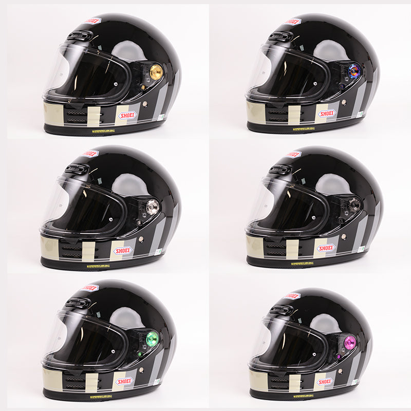 Mécanisme en alliage de titane S-parts pour casque SHOEI GLAMSTER, cache-vis pour lunettes Stan