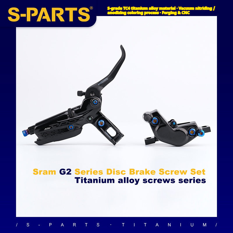 Set di viti per freni a disco SRAM G2 Series Titanium Screw Series
