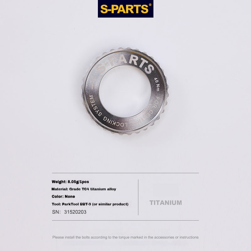 S-Parts титановое обновление для рулевой колонки TREK MADONE SL/SLR GEN 8 RCS Pro/RCS Race Shimano Dura Ace SRAM RED AXS/R9270 R9250 Di2 Force Project BLACK LTD/ SD Worx винт, болт, гайка