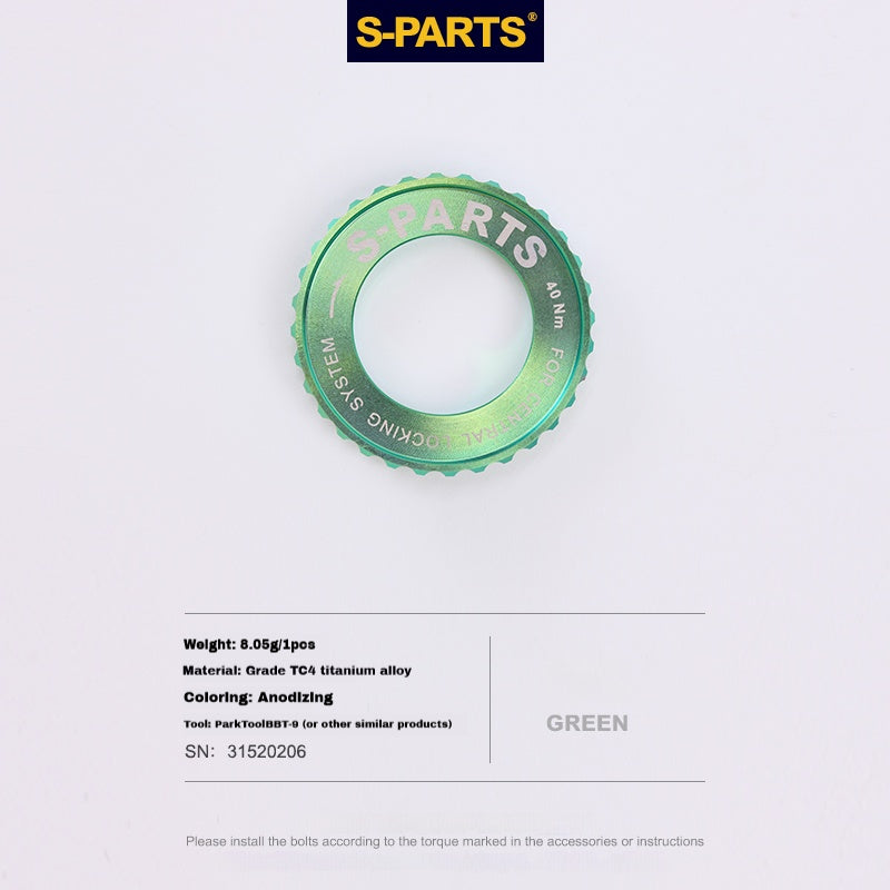S-Parts титановое обновление для рулевой колонки TREK MADONE SL/SLR GEN 8 RCS Pro/RCS Race Shimano Dura Ace SRAM RED AXS/R9270 R9250 Di2 Force Project BLACK LTD/ SD Worx винт, болт, гайка