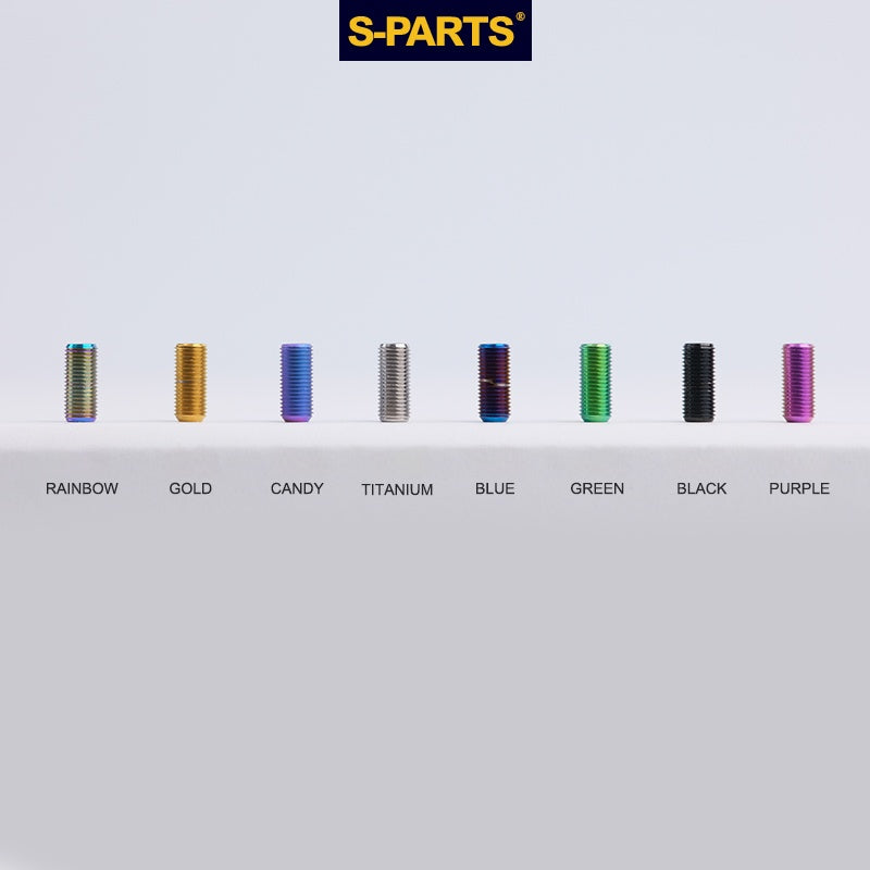 Viti in lega di titanio S-PARTS per deragliatore anteriore per bici da strada SRAM e regolazione della filettatura inversa ETAP