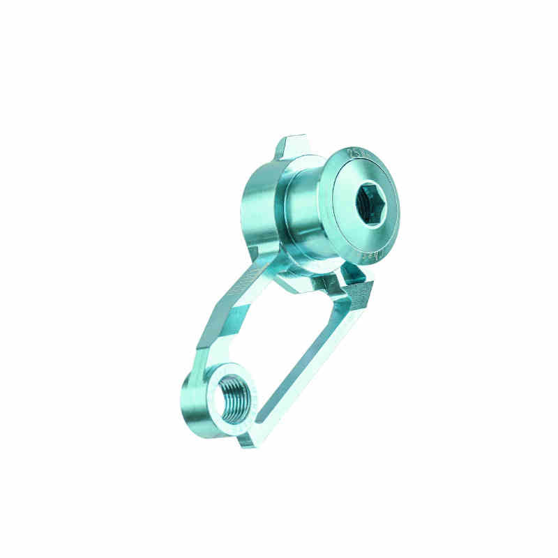 Attacco deragliatore posteriore in alluminio CNC ultraleggero (compatibile solo con deragliatori posteriori Shimano serie R.) | Solo 26,8 g | Compatibile con sistemi UDH (TREK MADONE 8, X-LAB RT, VAN RYSEL RCR e altri) 1 pz.