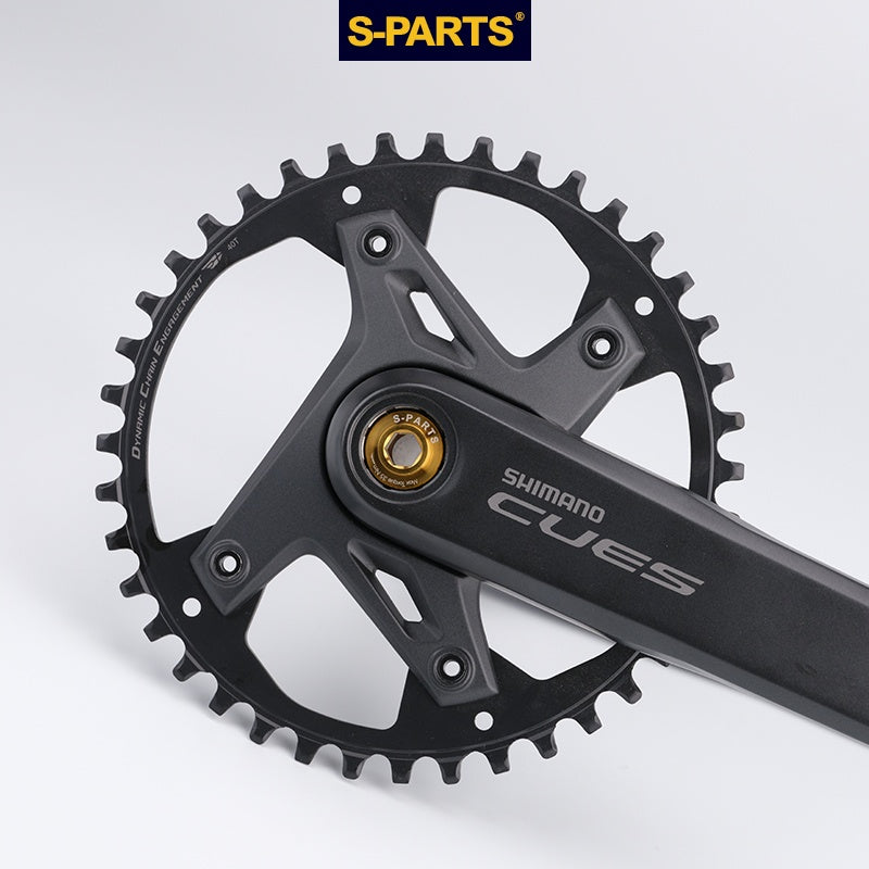 Bulloni e coperture per manovella in lega di titanio S-PARTS per la serie Shimano