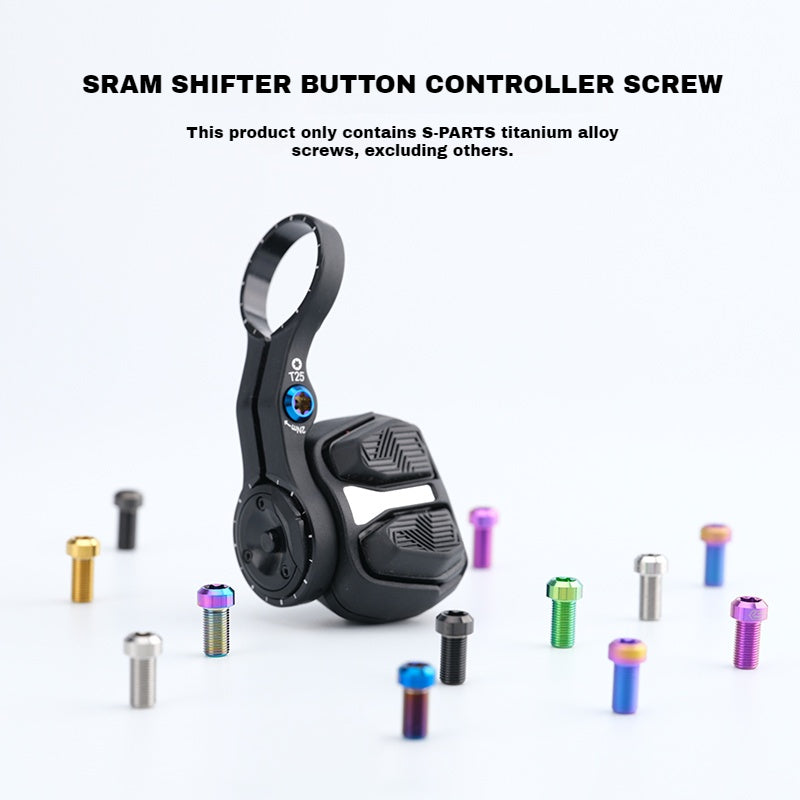 Viti per controller pulsante cambio elettronico SRAM in lega di titanio S-PARTS