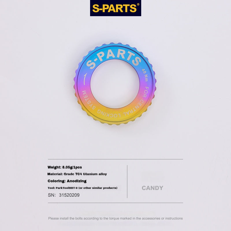 S-Parts титановое обновление для рулевой колонки TREK MADONE SL/SLR GEN 8 RCS Pro/RCS Race Shimano Dura Ace SRAM RED AXS/R9270 R9250 Di2 Force Project BLACK LTD/ SD Worx винт, болт, гайка