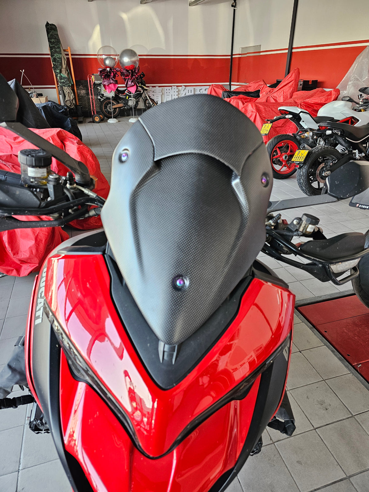 Vite in titanio per motocicletta elettrica S-PARTS A3 con testa a ombrello M5 L06-55mm D10
