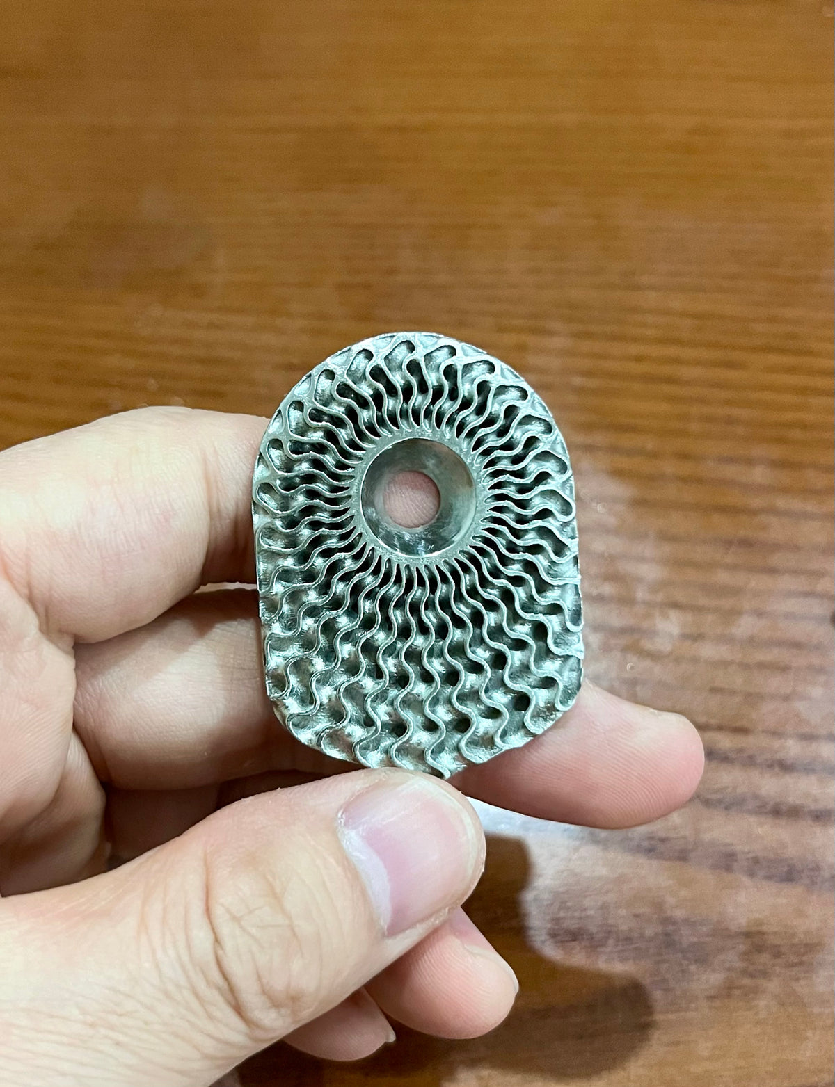 Tappo attacco manubrio in titanio stampato in 3D, adatto per manubri bici da strada integrati DEDA Alanera, 1 pz.