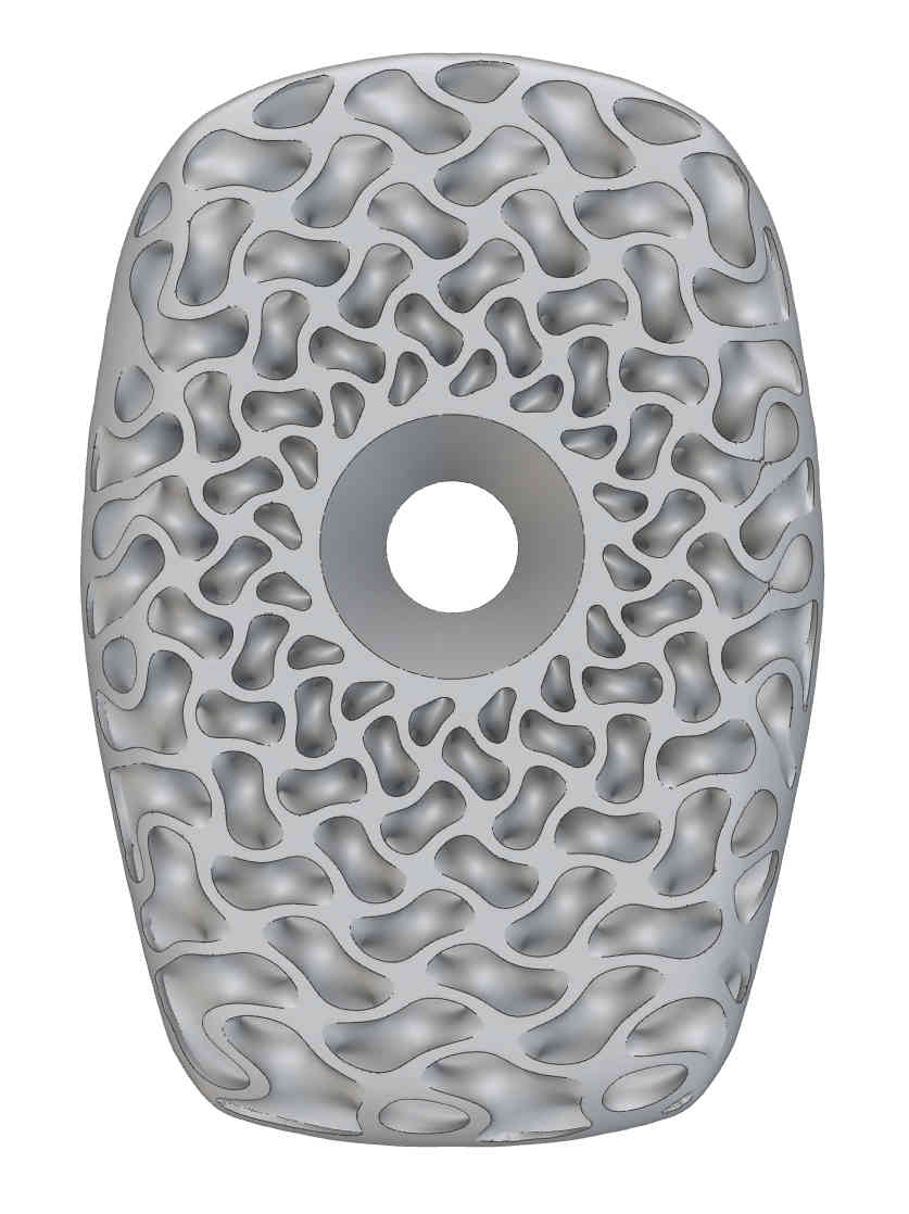 Tappo attacco manubrio in titanio stampato in 3D, adatto per manubri bici da strada EXS integrati, 1 pz.