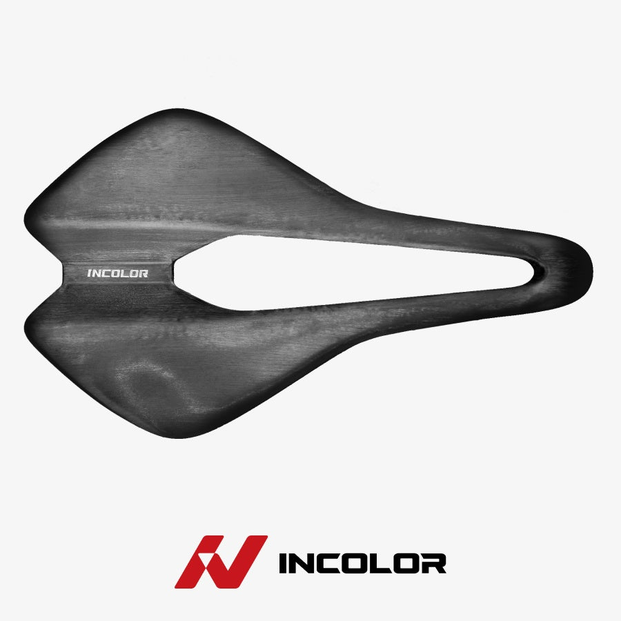 82g Ultra-Light Full Carbon Short-Nose Saddle|INCOLOR RC-1|Ultimate Weight-Reduction Upgrade