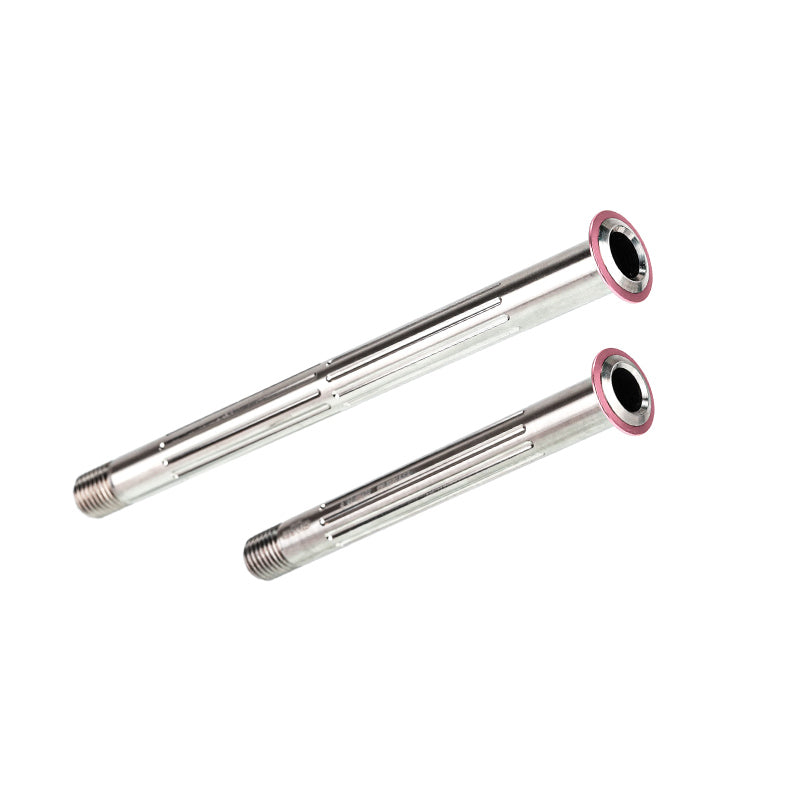 Chaser Ultraléger Jeu d'Axles Traversants en Titane pour GIANT TCR & Propel | TC11 Titane | 116mm/161mm | 37g la Paire