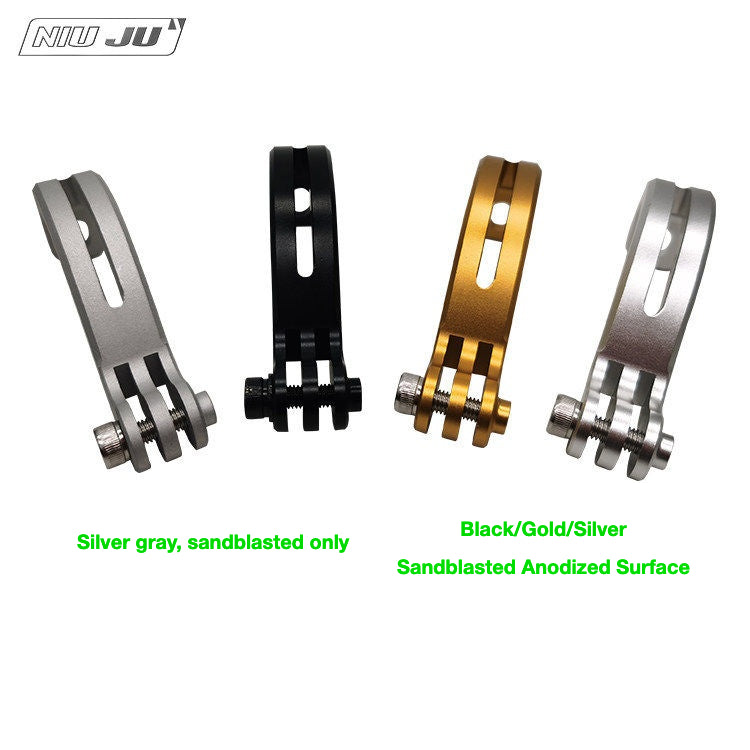 NIUJU Brompton Front Fork GoPro Mount | Bike Light & Action Camera Bracket
