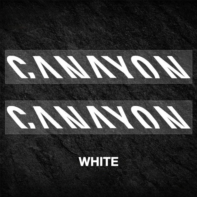 Canyon Speedermax Frame Decal Sticker Kit – Logo Cover & Color Change