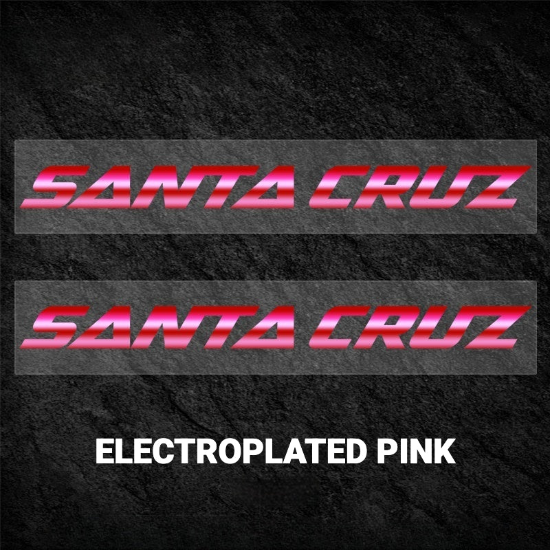 SANTA CRUZ 5010 Frame Logo Decal Kit | Custom Color Change Trail MTB Sticker