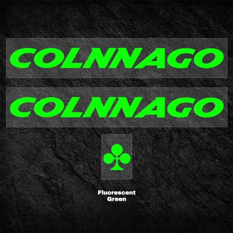 Adesivos de Logo para Quadro Colnago V4 | Etiquetas Personalizadas à Prova d'Água OEM
