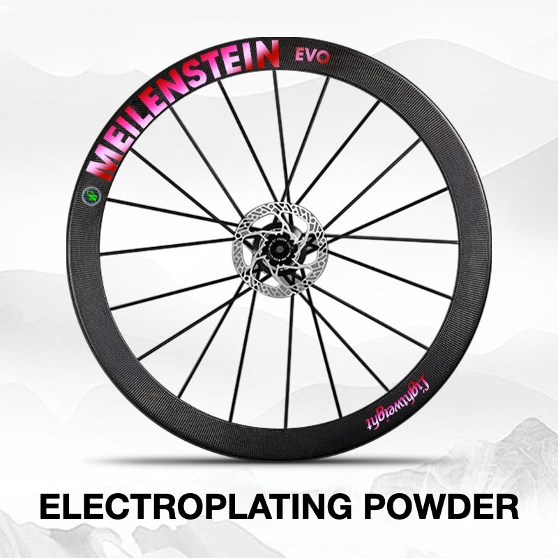 Lightweight MEILENSTEIN EVO Wheel Decal Sticker Kit – Logo Cover & Color Change