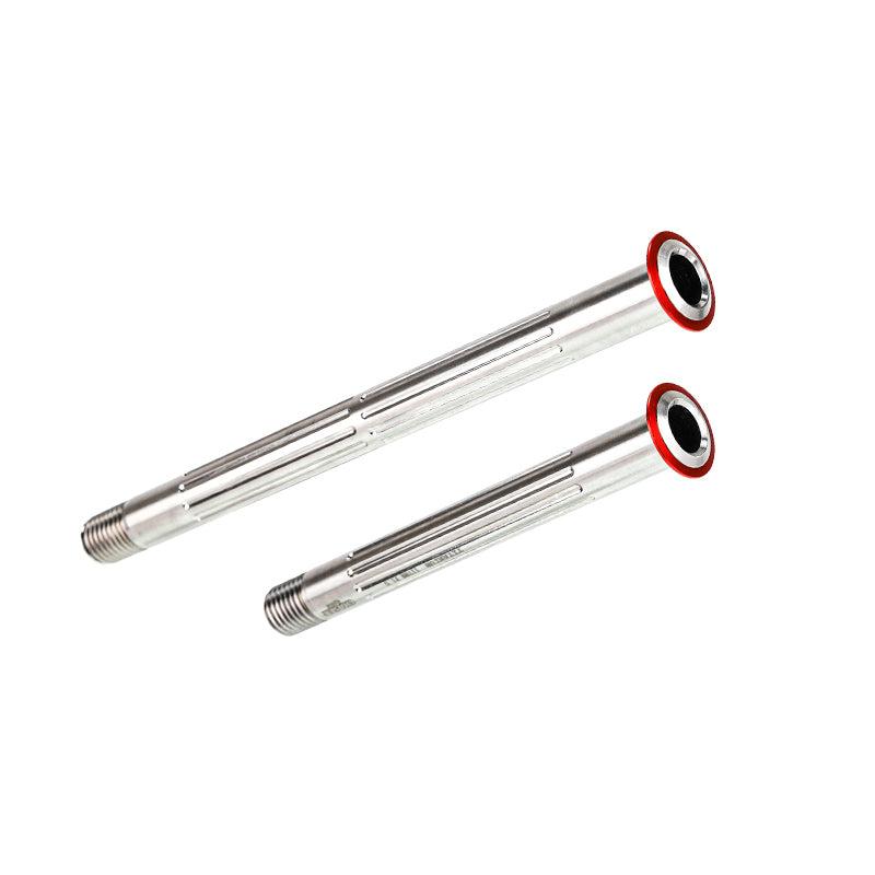 Chaser Ultraléger Jeu d'Axles Traversants en Titane pour GIANT TCR & Propel | TC11 Titane | 116mm/161mm | 37g la Paire