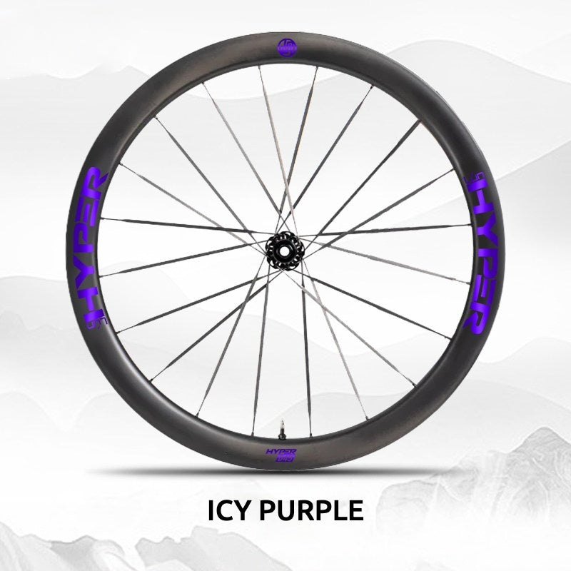Infinity Logo Decals for Lún HYPER 3 D45 Gen 3 Wheelset | Waterproof Rim Overlay Stickers(Complete Decal Set for Two Wheels + Spare Decals Included)