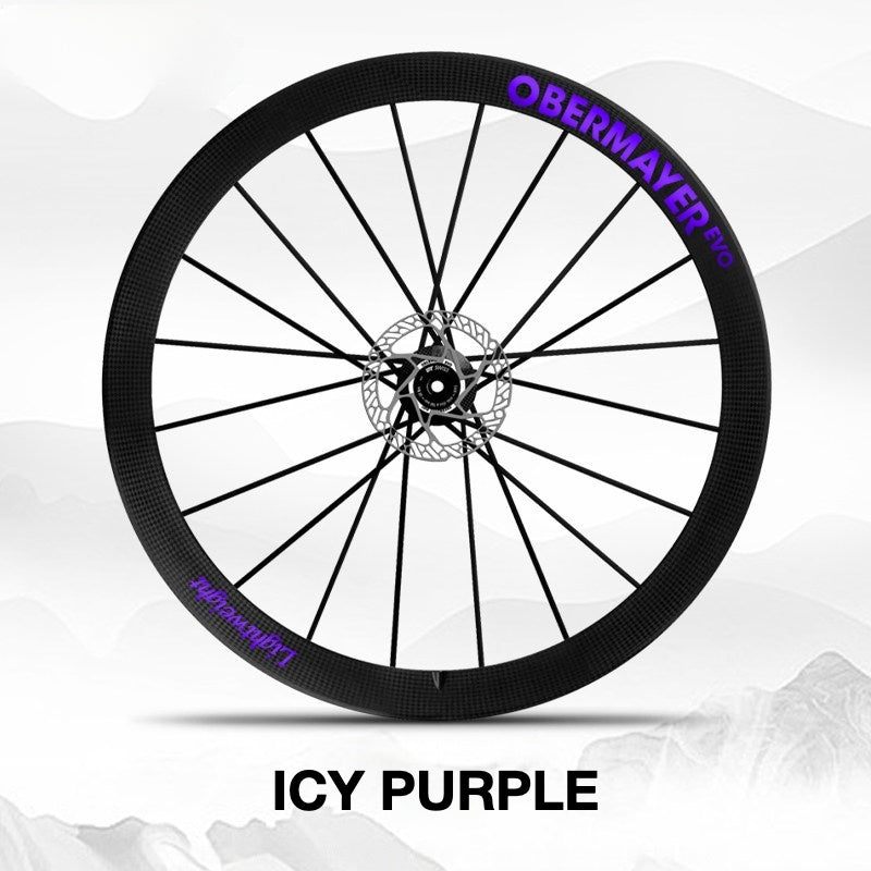 Lightweight Obermayer EVO Wheel Decal Sticker Kit – Logo Cover & Color Change