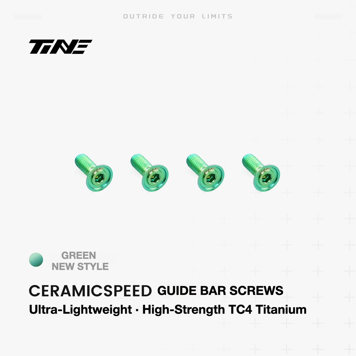 TiNE Titanium Guide Pulley Screws – CERAMICSPEED OSPW Compatible
