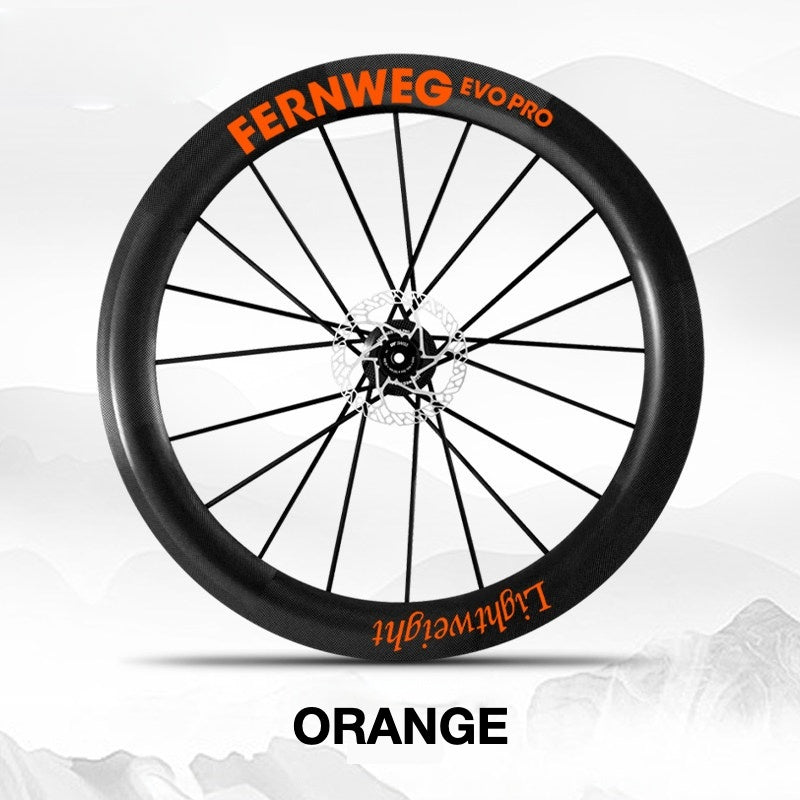 Kit d'autocollants pour roues Lightweight Fernweg EVO Pro 85 – Couvre-logo et changement de couleur