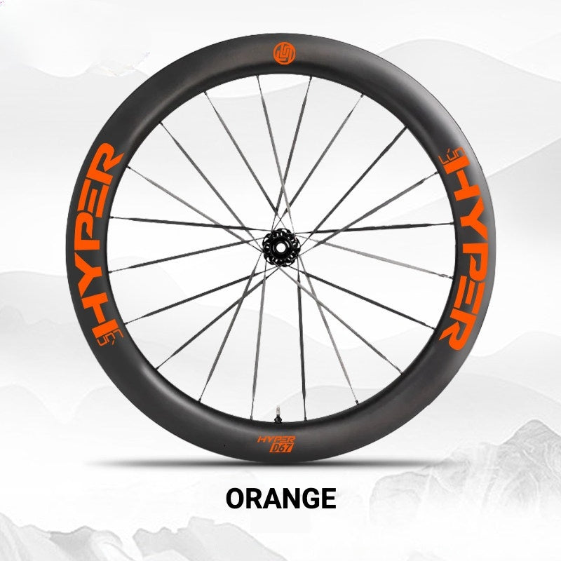Infinity Logo Decals for Lún HYPER 3 D67 Gen 3 Wheelset | Waterproof Rim Overlay Stickers(Complete Decal Set for Two Wheels + Spare Decals Included)