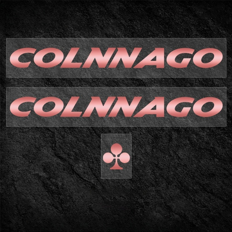 Colnago V5RS Logo Decal Set (2× Downtube + 1× Headtube)|Custom Frame Color Change Stickers|35+ Colors