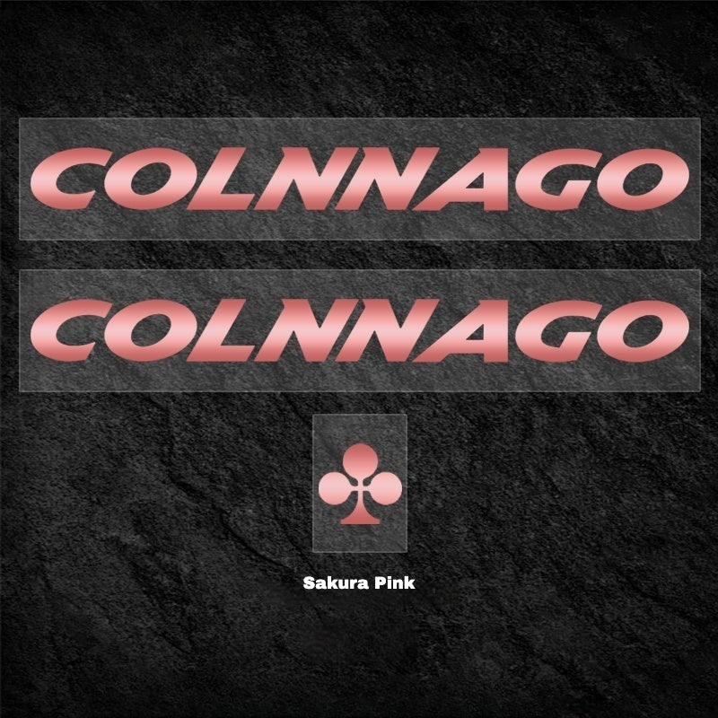 Adesivos de Logo para Quadro Colnago V4 | Etiquetas Personalizadas à Prova d'Água OEM