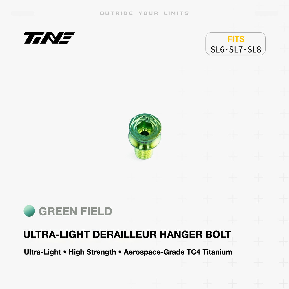TiNE Ultra-Light Titanium Rear Derailleur Hanger Bolts – Specialized Tarmac SL6 / SL7 / SL8 / SL9