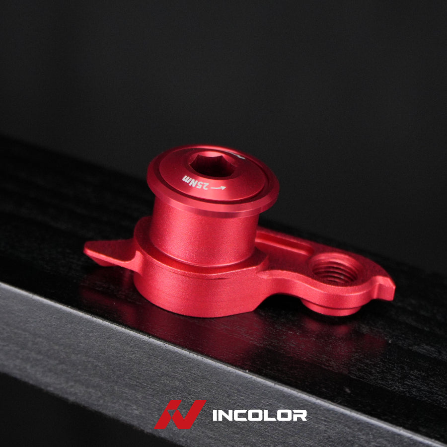 Patte de dérailleur légère UDH INCOLOR pour Trek Madone Gen 8, Quicker One et Specialized S-Works Tarmac SL9 | Aluminium 7075-T6