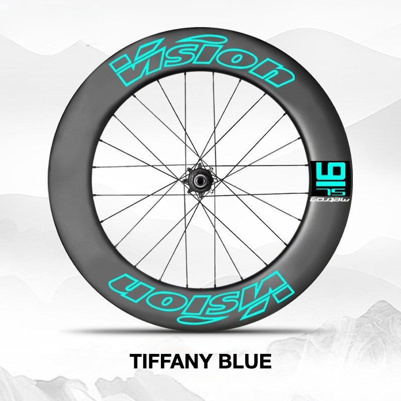 VISION METRON SL91 Single Wheel Decal Kit | Aero Carbon Rim Graphics