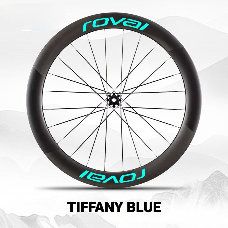 Roval Rapide CL III Wheel Decals | Custom Carbon Wheel Logo Color Change Stickers