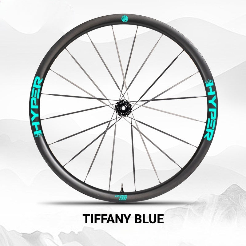 Infinity Logo Decals for Lún HYPER 3 D33 Gen 3 Wheelset | Waterproof Rim Overlay Stickers(Complete Decal Set for Two Wheels + Spare Decals Included)