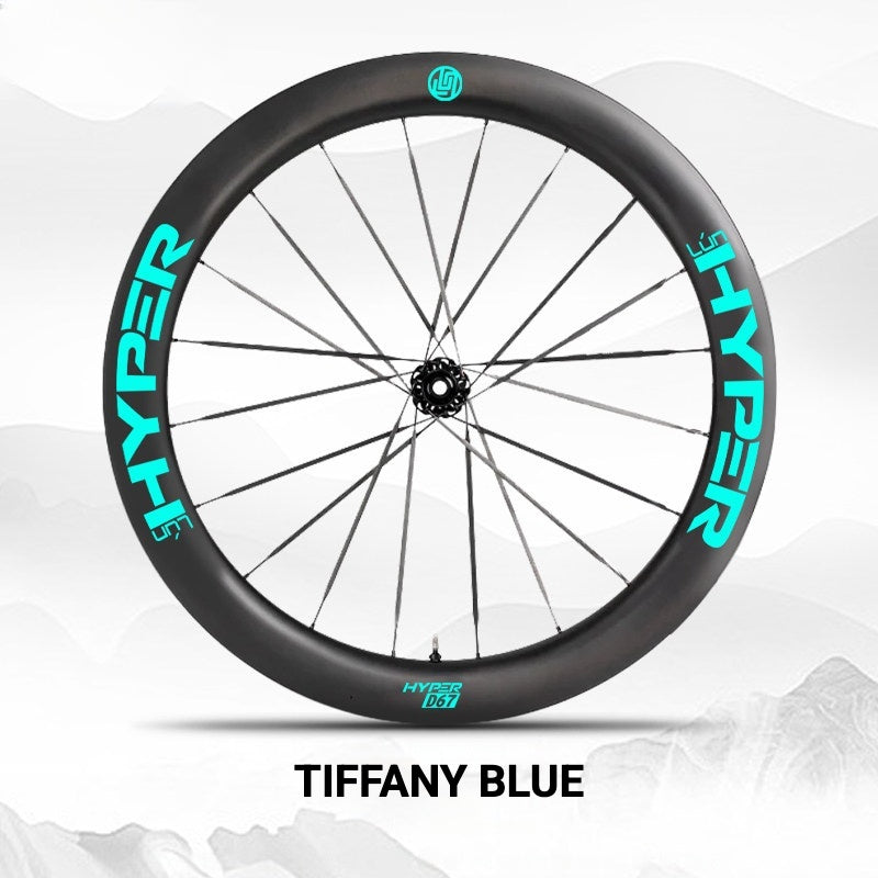 Infinity Logo Decals for Lún HYPER 3 D67 Gen 3 Wheelset | Waterproof Rim Overlay Stickers(Complete Decal Set for Two Wheels + Spare Decals Included)