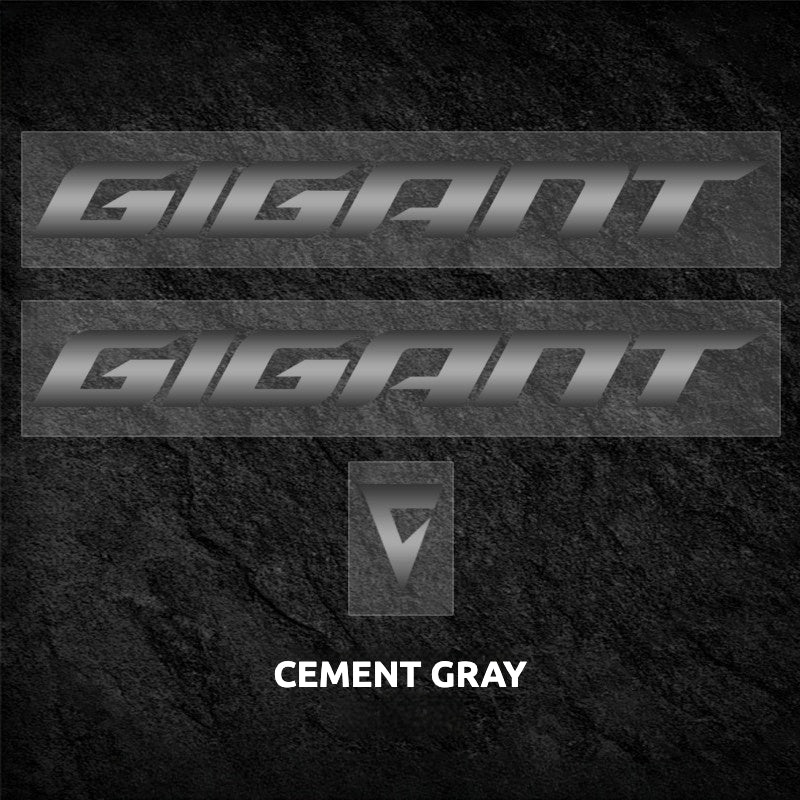 Giant Escape Frame Logo Decals | Custom Waterproof OEM Overlay Stickers
