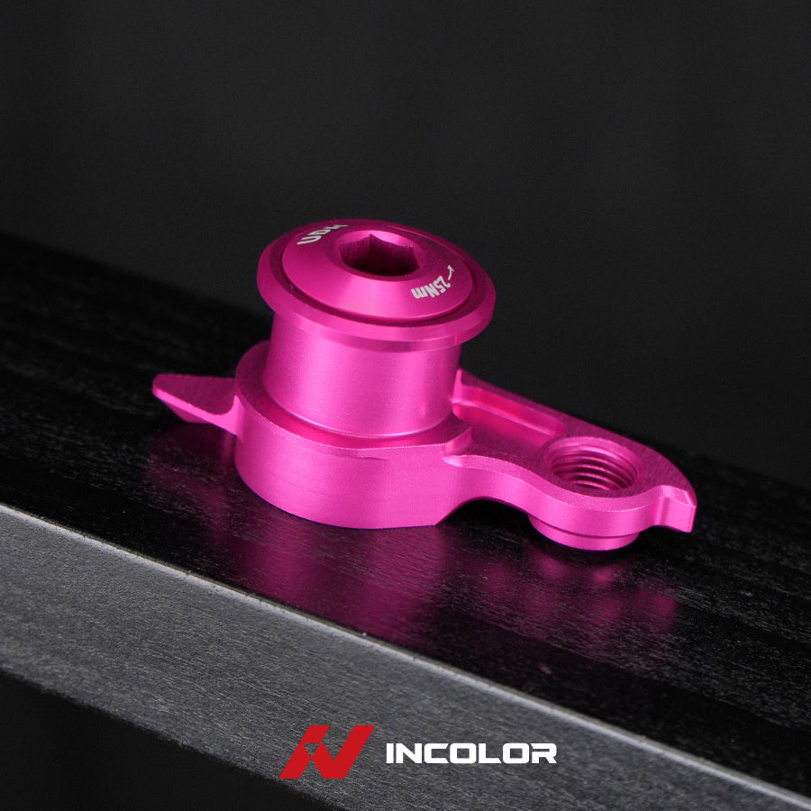 Patte de dérailleur légère UDH INCOLOR pour Trek Madone Gen 8, Quicker One et Specialized S-Works Tarmac SL9 | Aluminium 7075-T6