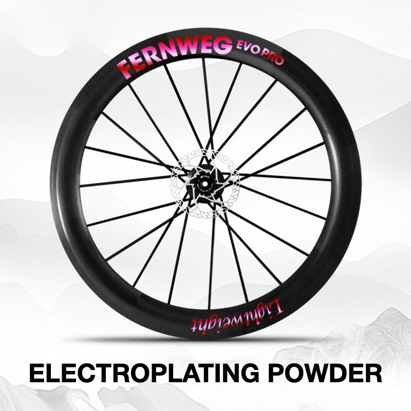 Kit d'autocollants pour roues Lightweight Fernweg EVO Pro 85 – Couvre-logo et changement de couleur