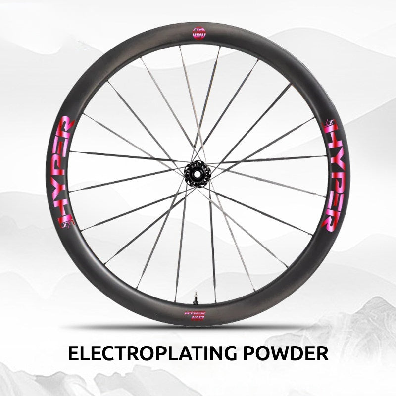 Infinity Logo Decals for Lún HYPER 3 D45 Gen 3 Wheelset | Waterproof Rim Overlay Stickers(Complete Decal Set for Two Wheels + Spare Decals Included)
