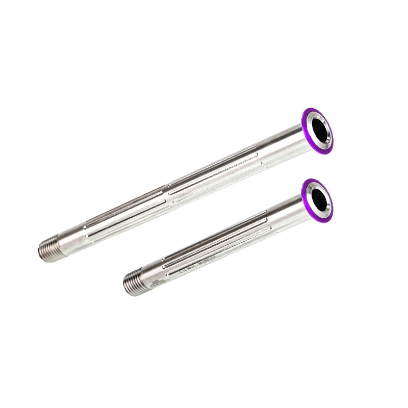 Chaser Ultraléger Jeu d'Axles Traversants en Titane pour GIANT TCR & Propel | TC11 Titane | 116mm/161mm | 37g la Paire