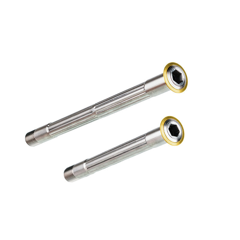 Set d'axes traversants en titane Chaser pour Pinarello DOGMA F – Axes CNC ultra-légers 34g