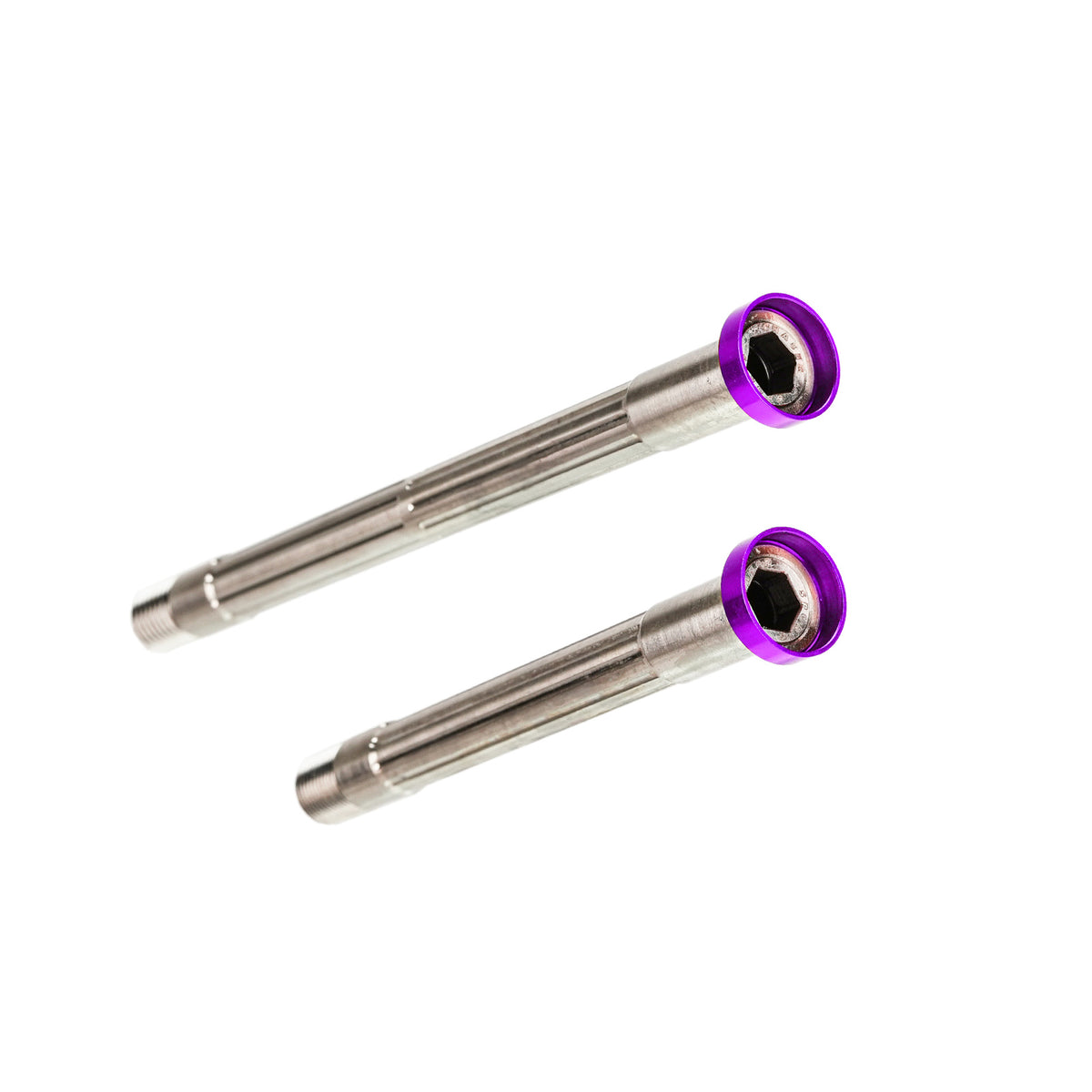 Chaser Ultralight Titanium Thru Axle Set | For SEKA Spear & Exceed Road Bikes (34g)