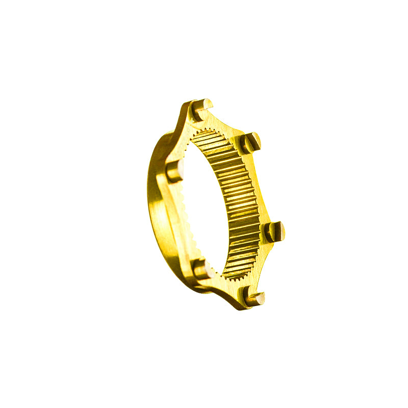 Chaser Adaptateur 6 boulons vers verrouillage central – Ultra-léger 8,2 g, aluminium CNC 7075 1 pièce