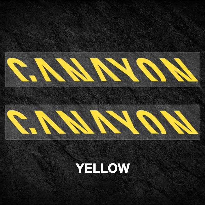 Canyon Speedermax Frame Decal Sticker Kit – Logo Cover & Color Change