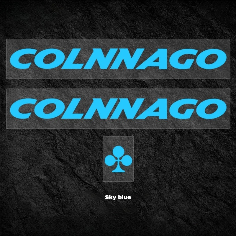 Adesivos de Logo para Quadro Colnago V4 | Etiquetas Personalizadas à Prova d'Água OEM